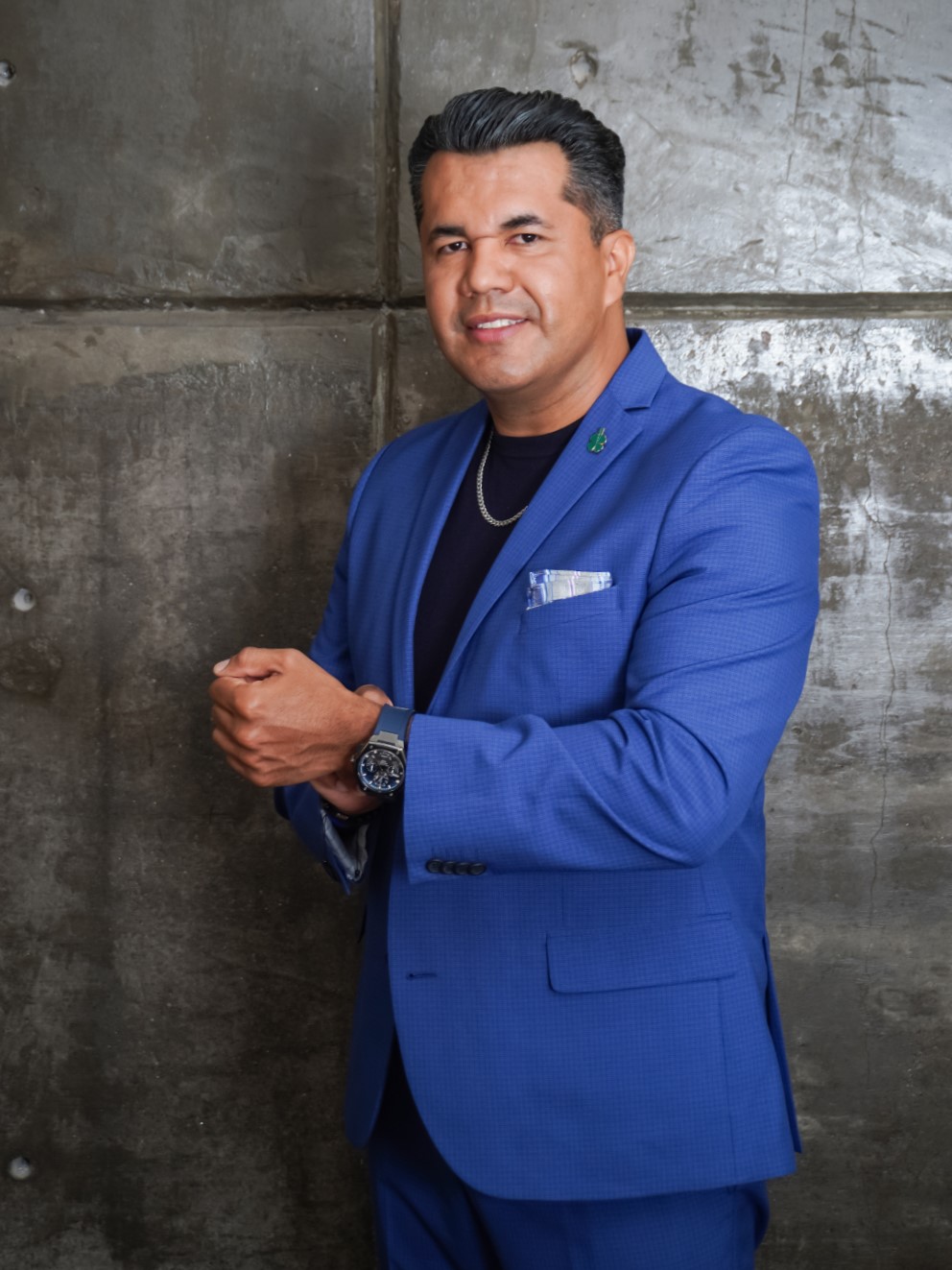 Manuel de la Rosa, cofundador de Reduce Nutrición Wellness Spa, fotografía publicada por PRÓ Chihuahua